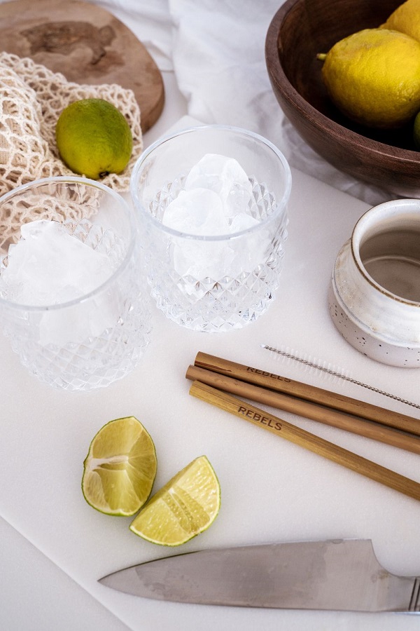 Bamboo Drinking Straws (6 Straws) 5 Bamboo Drinking Straws (6 Straws) - Image 5
