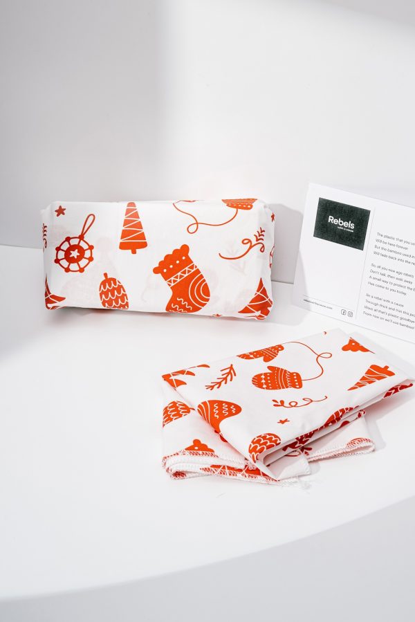 Christmas Reusable Cloth Wrapper