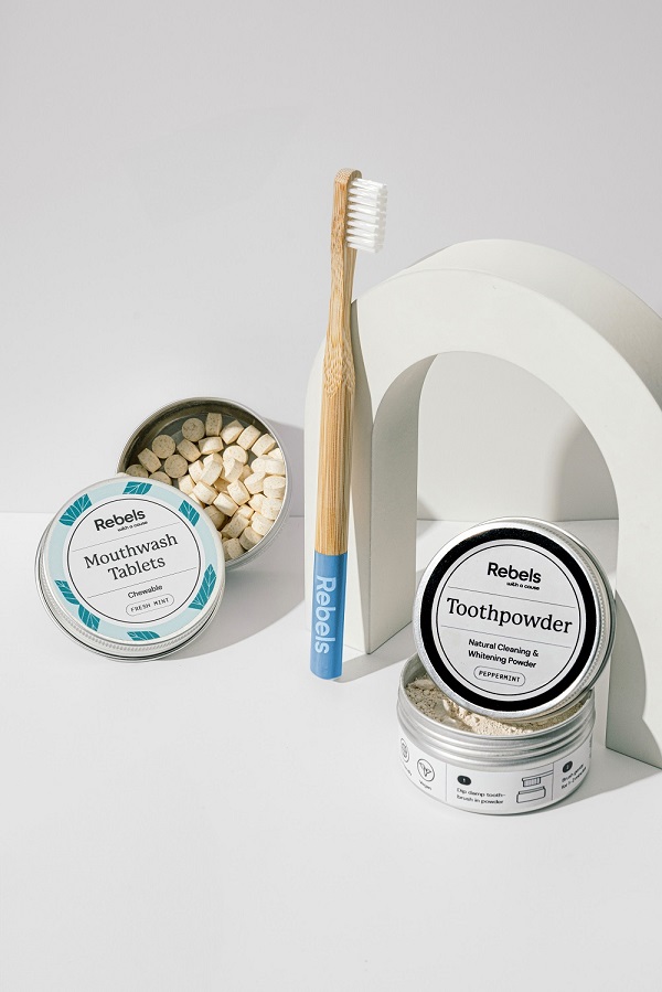 toothbrush toothpowder mouthwash tablets